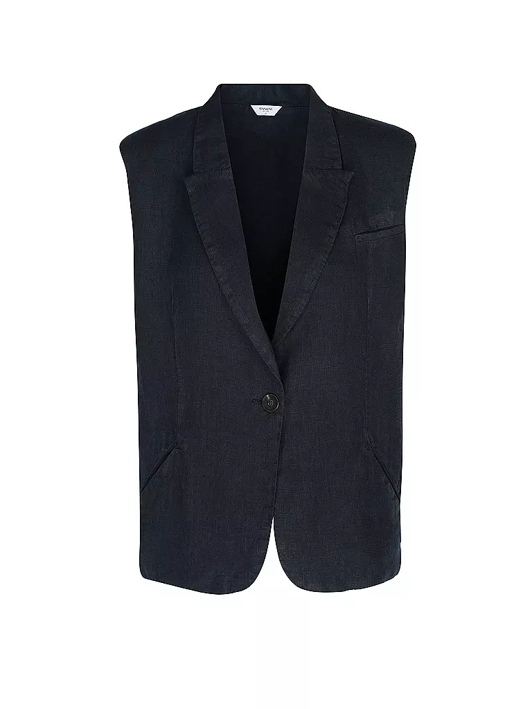 PENN&INK Leinengilet  schwarz