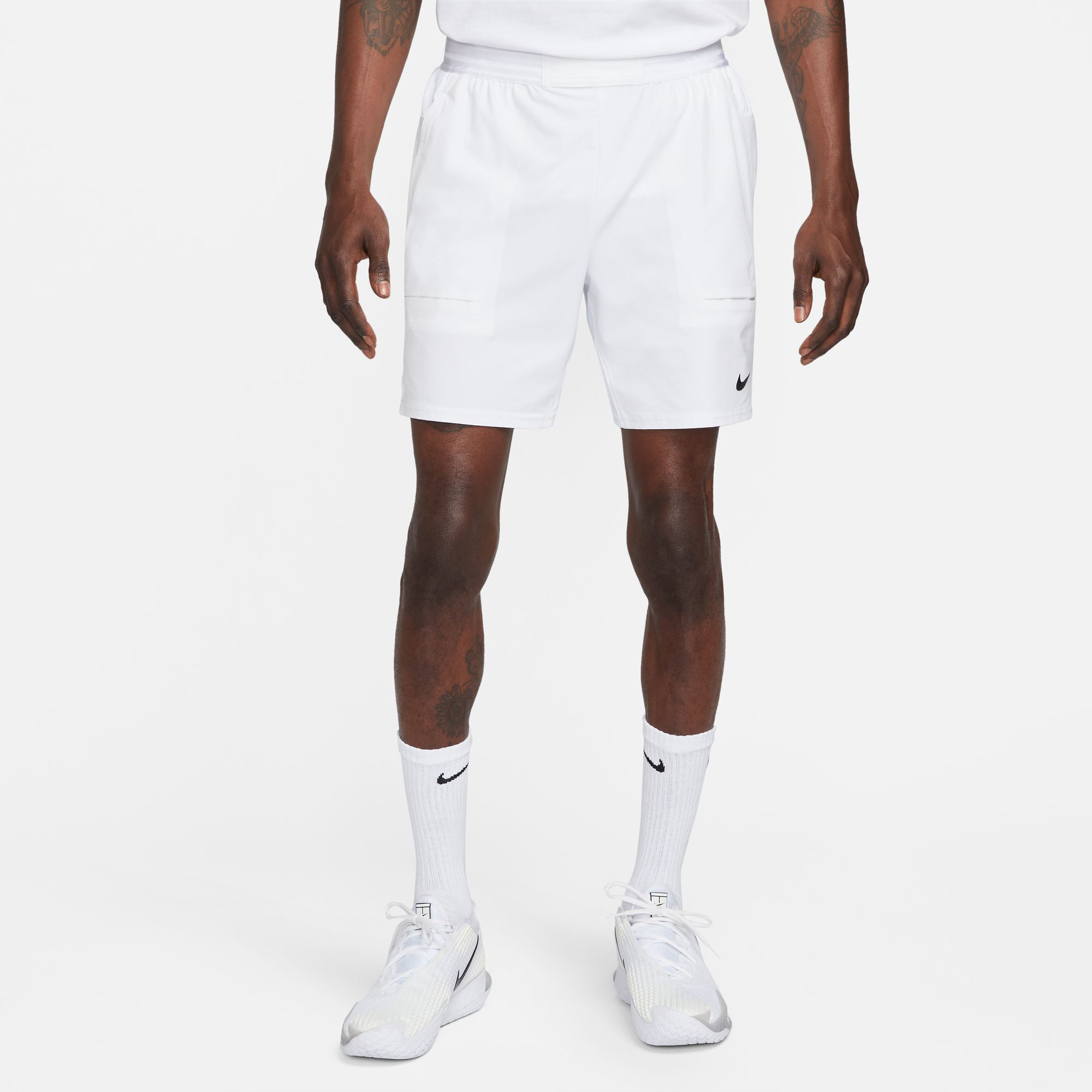 Nike Court Dri-Fit Slam LN NT Shorts Hommes - Blanc