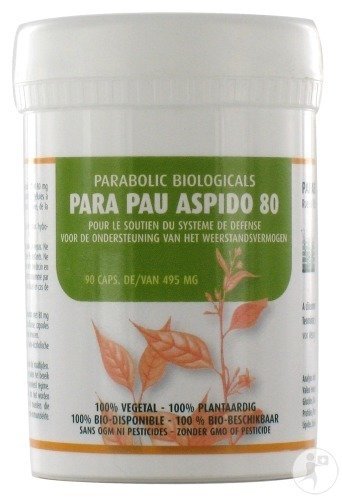 Parabolic Biologicals Para Pau Aspido 80 Gélules 90
