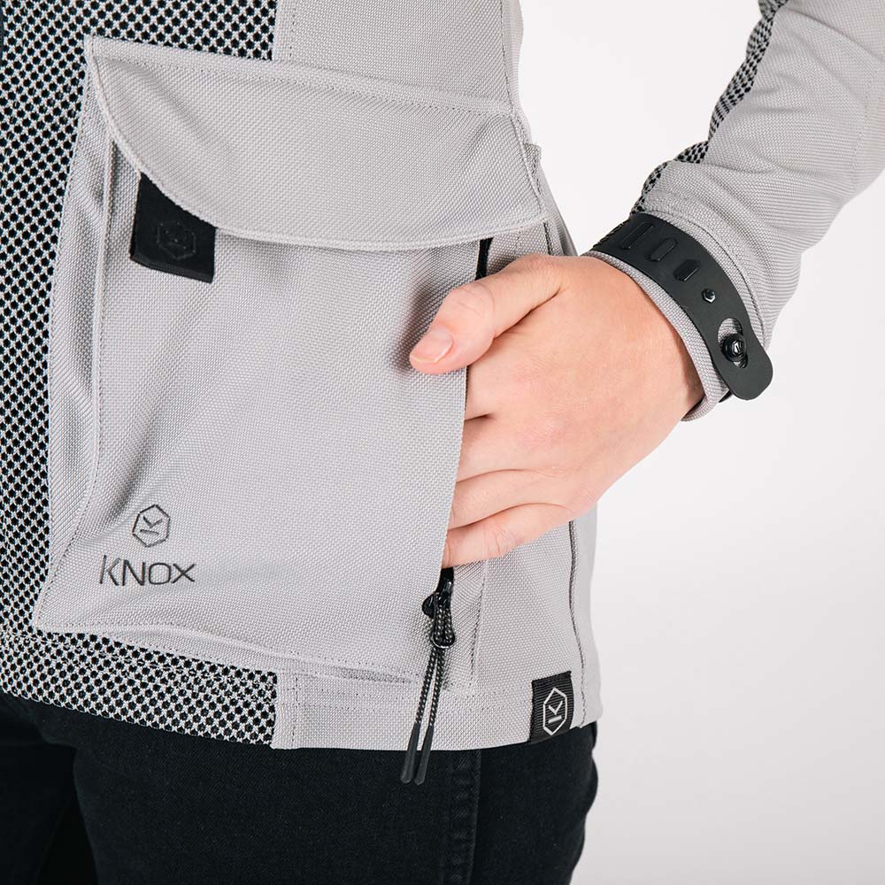 knox - Veste femme Tor Gris