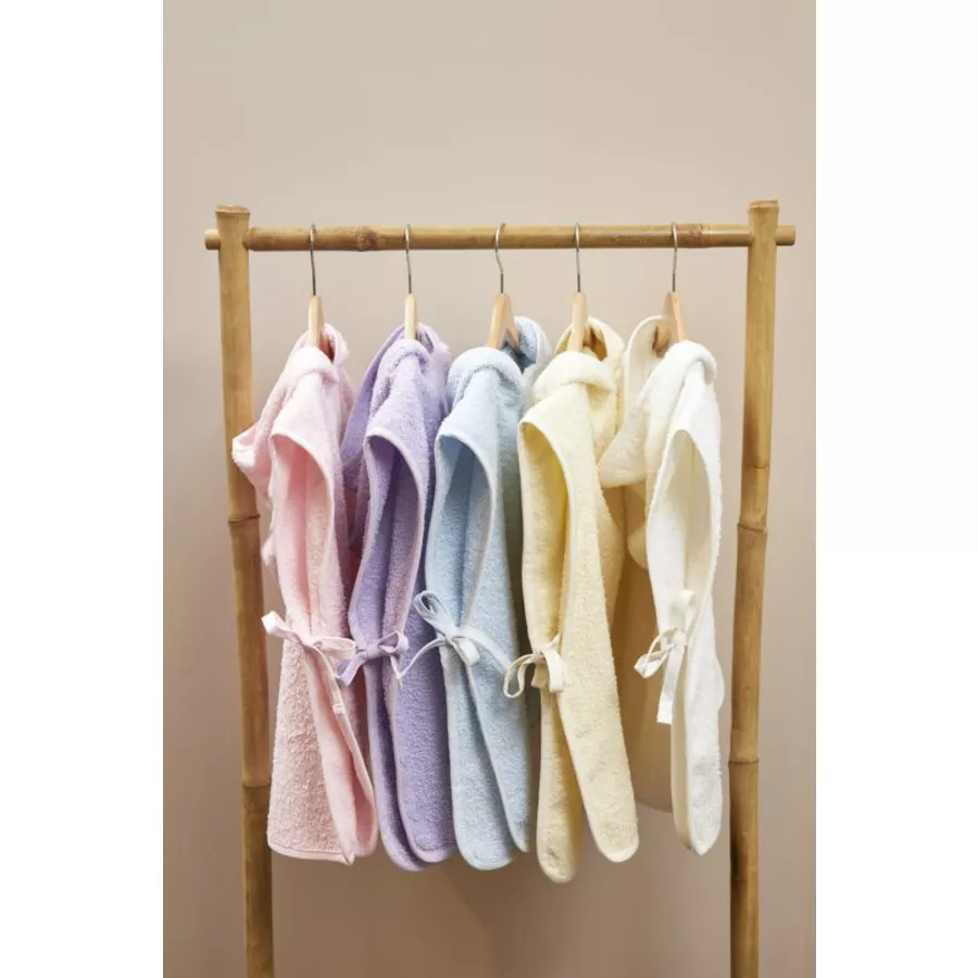MEYCO Badeponcho Frottee Uni Offwhite