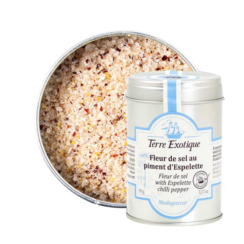 Fleur de sel au piment d'Espelette
