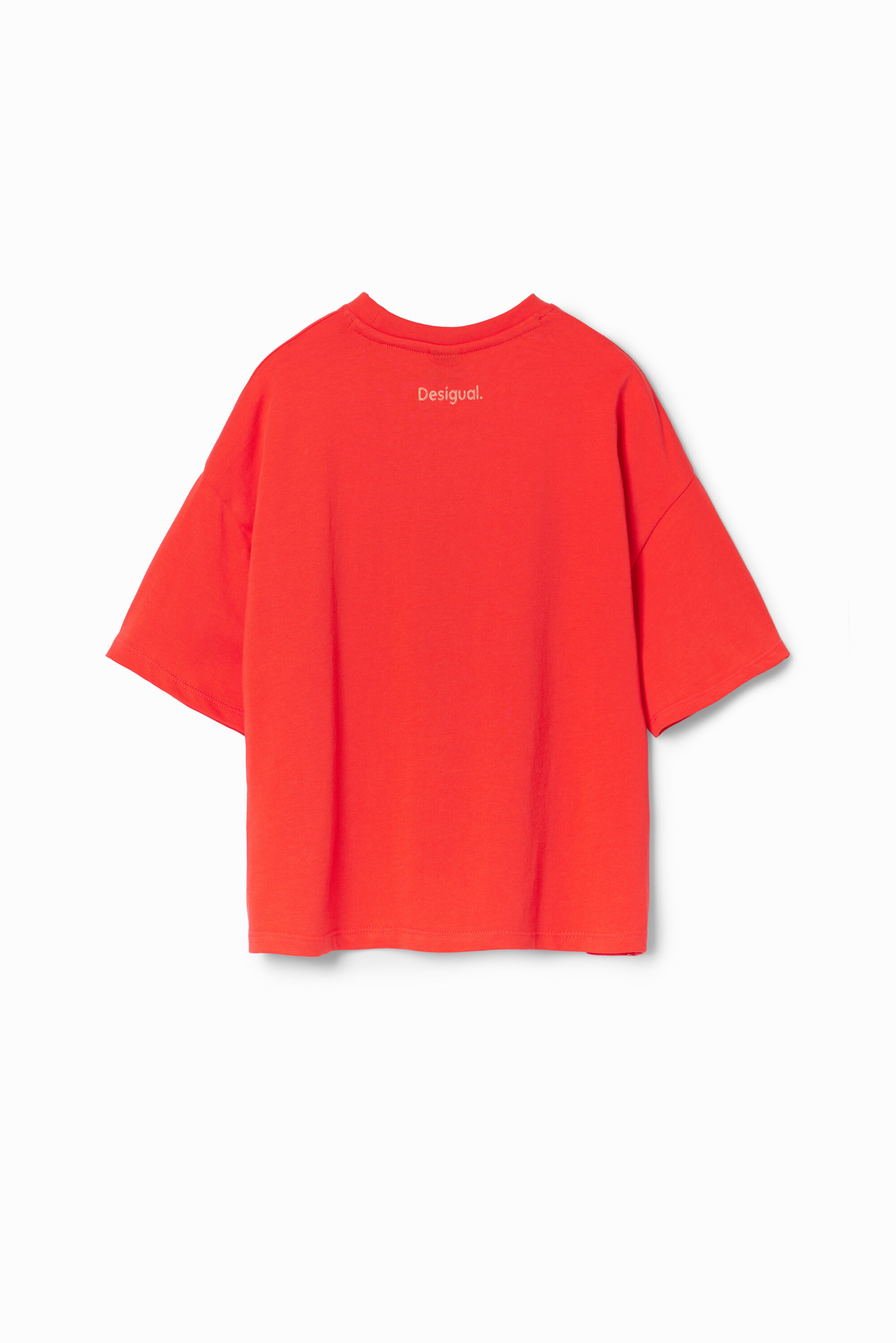 T-shirt oversize message