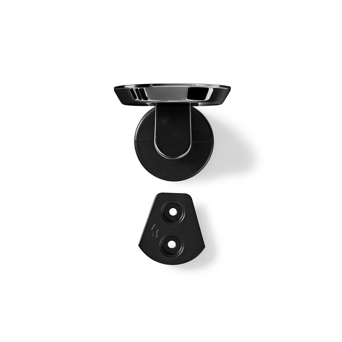 Nedis Speaker Mount | Kompatibel med: Google Home® | Vegg | 2 kg | Fort | Metall / Stål | Sort