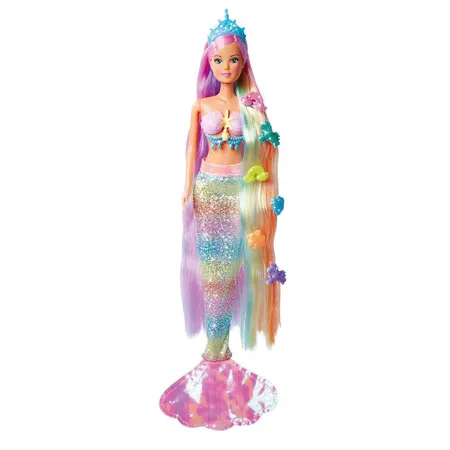 Simba Steffi Love Regenbogen Meerjungfrau, 29 cm