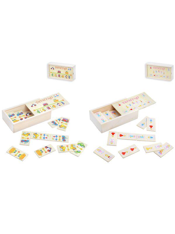 COFFRET JEU DE DOMINOS
