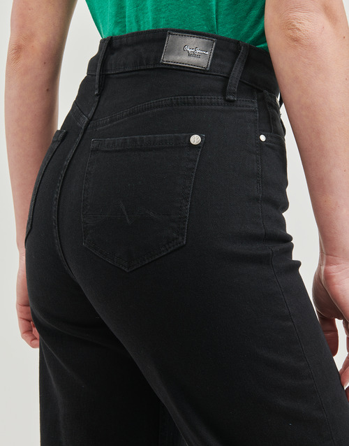 Pepe jeans - WIDE LEG JEANS UHW - Noir
