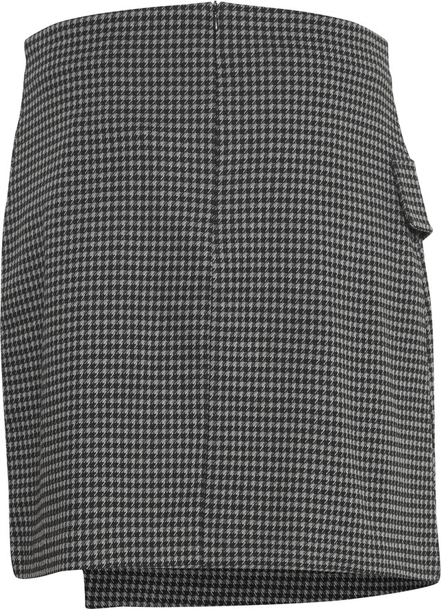 ICHI IHKATE HOUNDSTOOTH SK2 Black/grey houndstooth