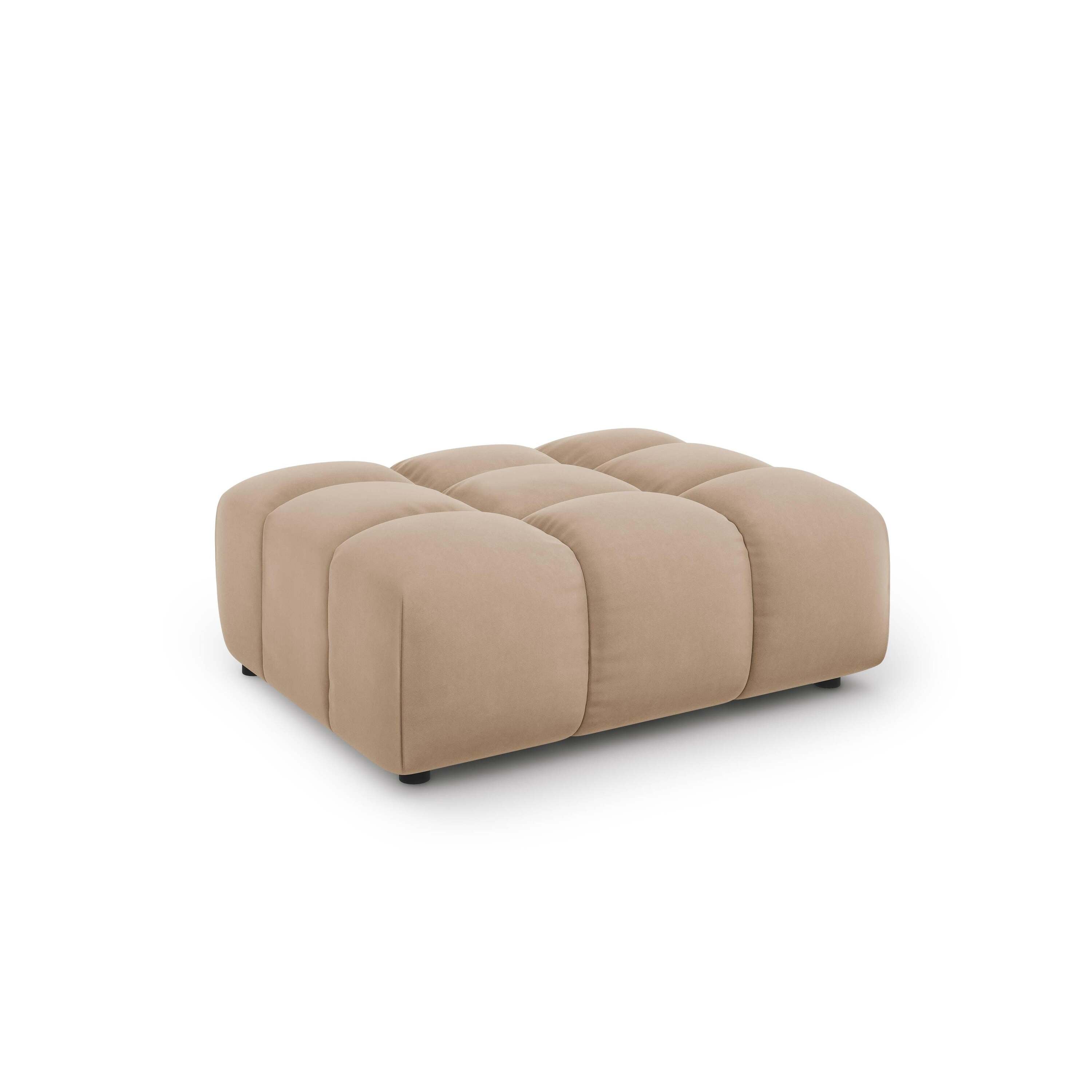 Cosmopolitan Design Hocker Sky velvet