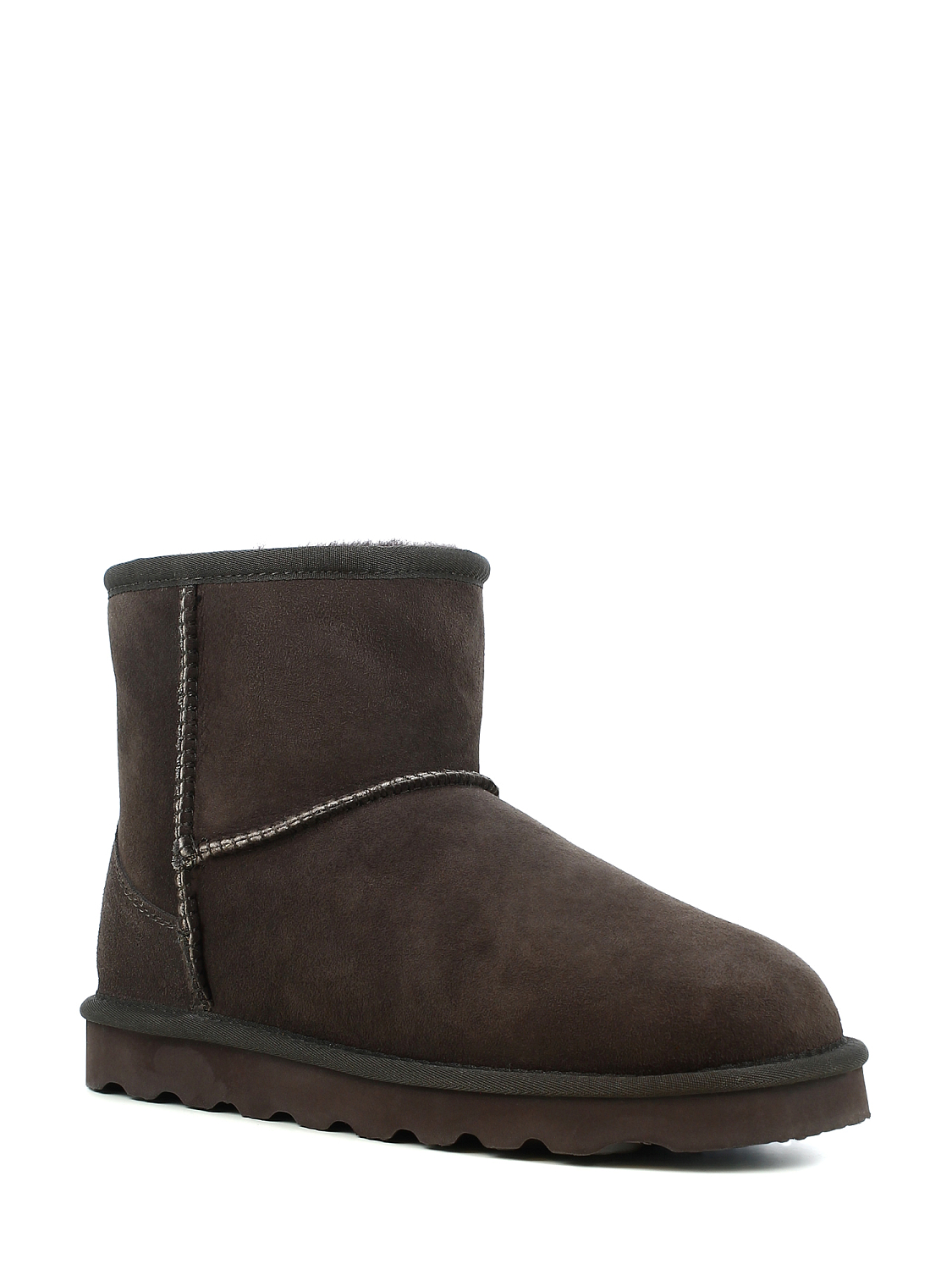 Rugged Gear Brown Lux Wool Suede Water Resistant