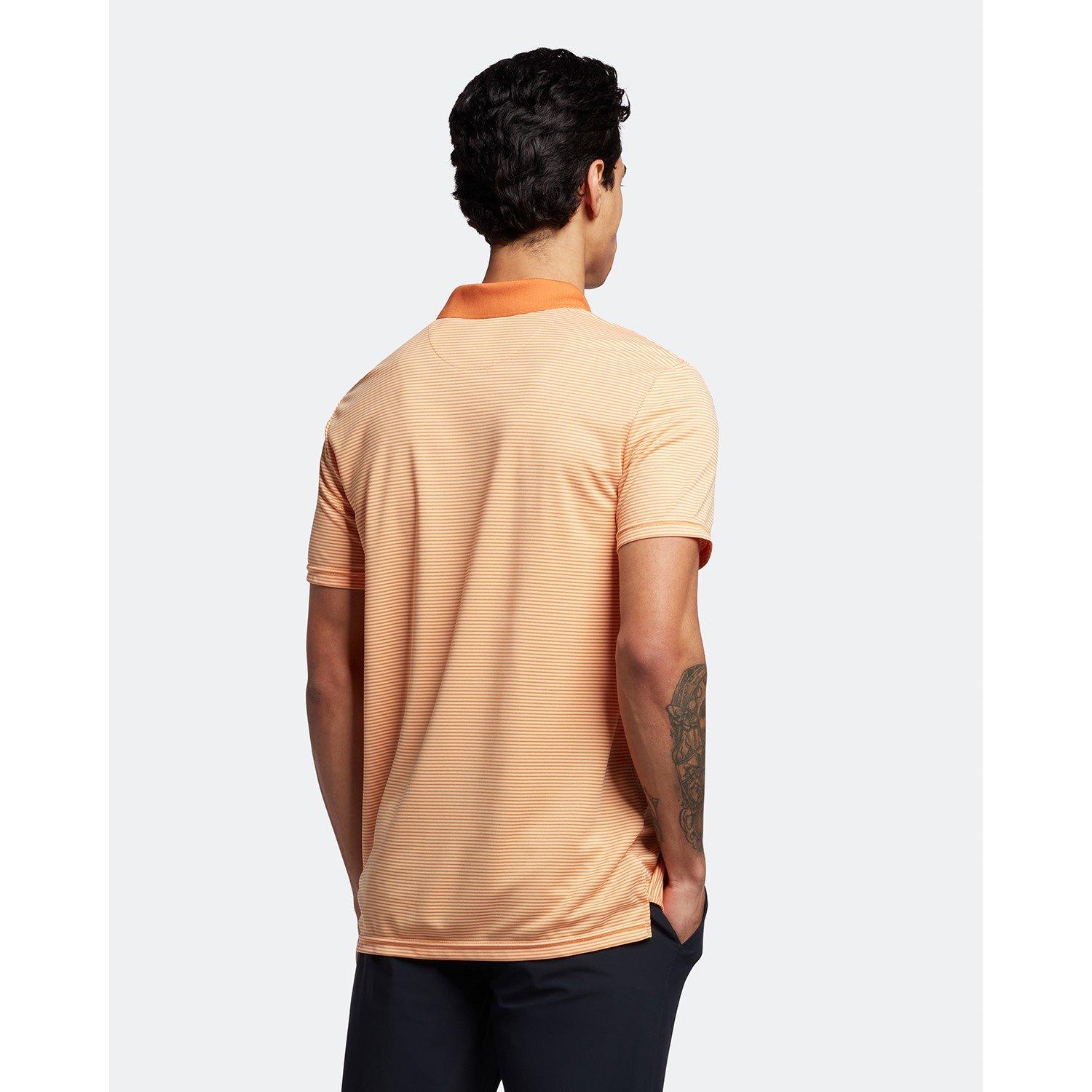 Lyle and Scott Golf Microstripe Polo Shirt
