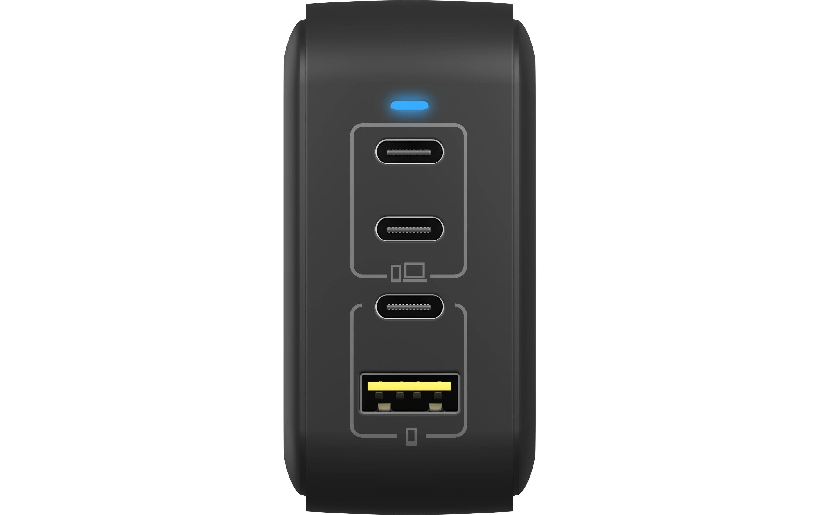 USB-Wandladegerät IB-PS1040-PDGaN Wandladegerät mit 100 W Power Delivery und Schnellladefunktion