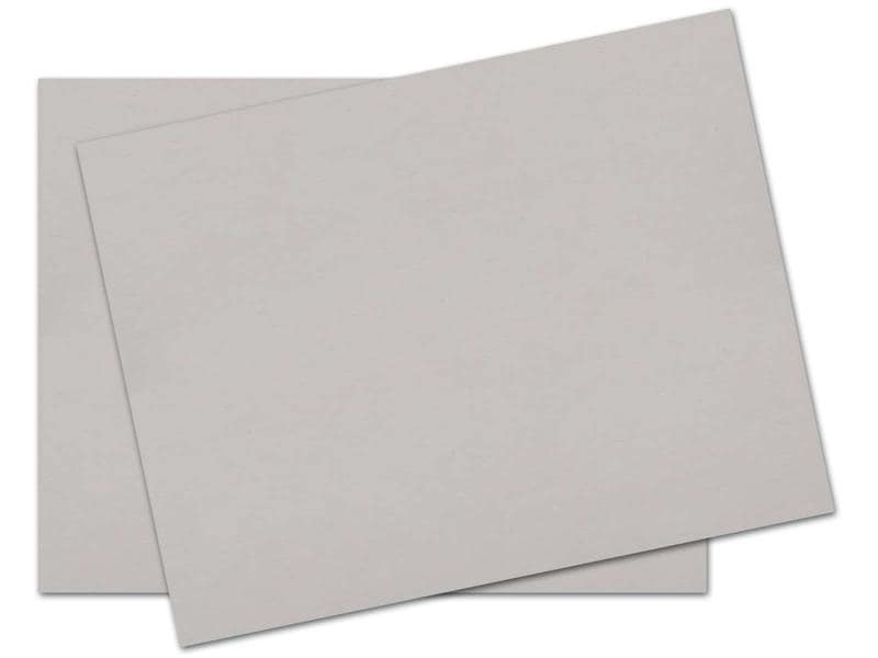 Papyrus Bastelkarton 110 x 80 cm, 1200 g/m²,  1 Stück, Grau Graukarton geeignet für viele gestalterische Zwecke