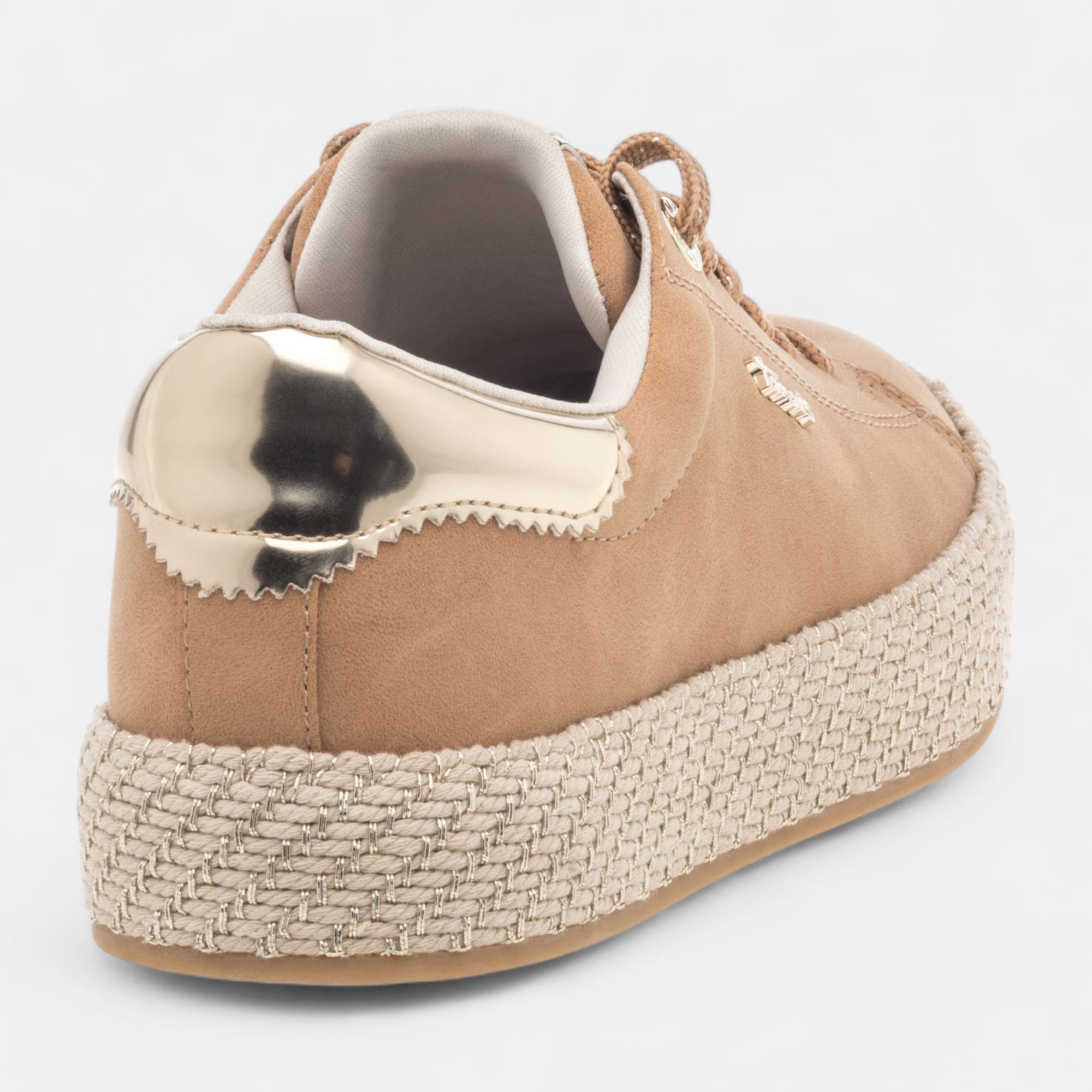 Baskets basses Femme camel