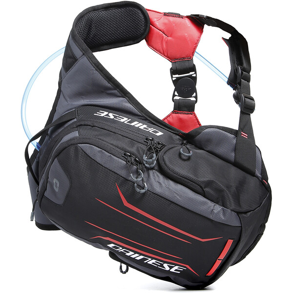 Dainese - Poche à eau Alligator Noir / Gris / Rouge