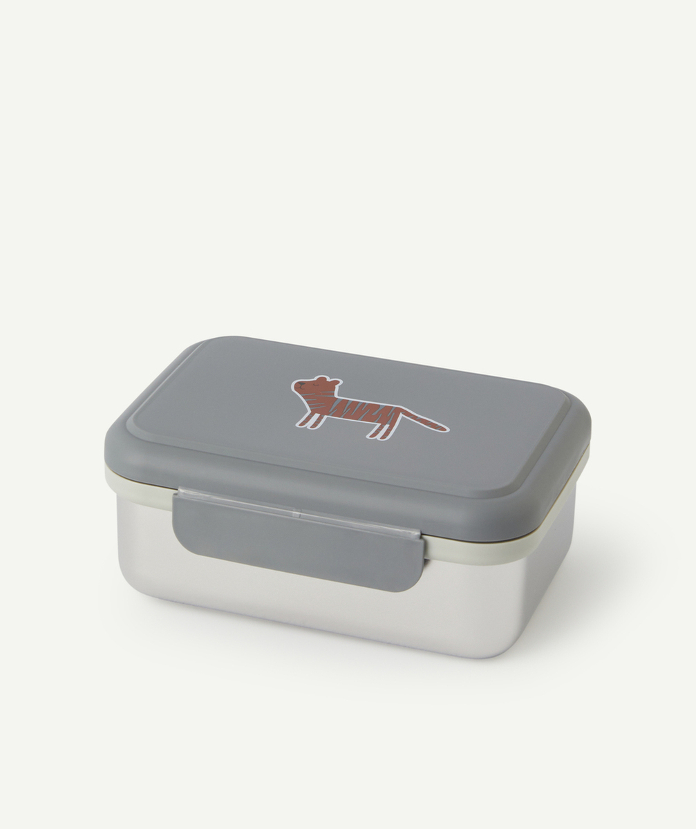 LASSIGBOÎTE À GOÛTER EN INOX AVEC TIGRE