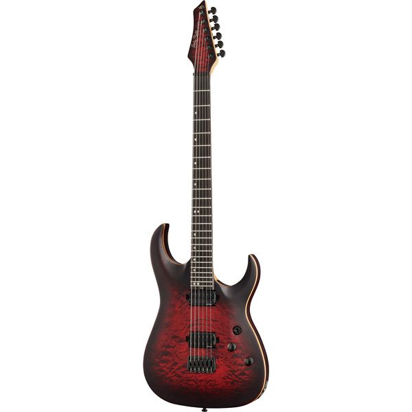 Harley Benton Amarok-BT BKRD Quilted Burst