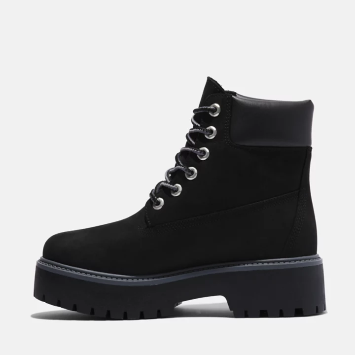 Stone Street Bottines compensées Timberland Premium pour femmes en noir