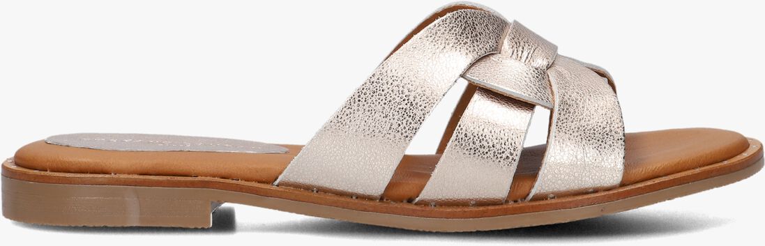 goudkleurig stefano lauran slippers 790