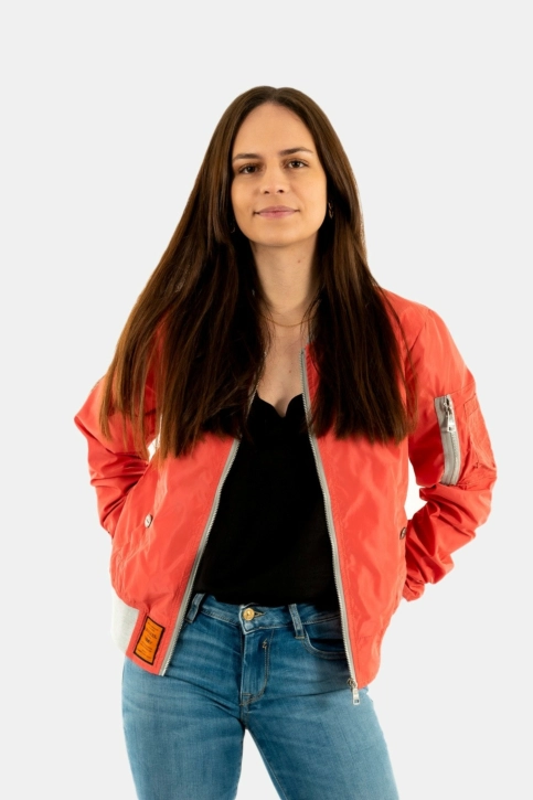 Blousons et vestes bombers original ma1 corail