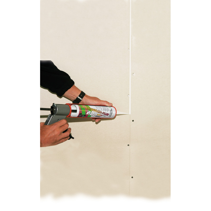 Zwaluw gipsplaatvuller Koker 310ml wit
