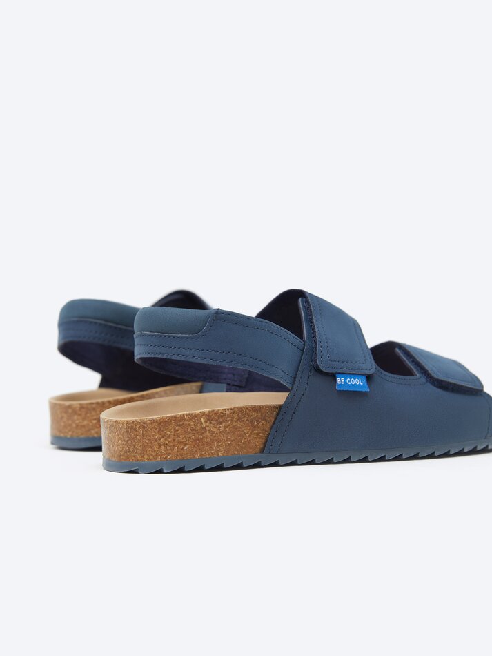 Sandália confortável - Azul Marinho