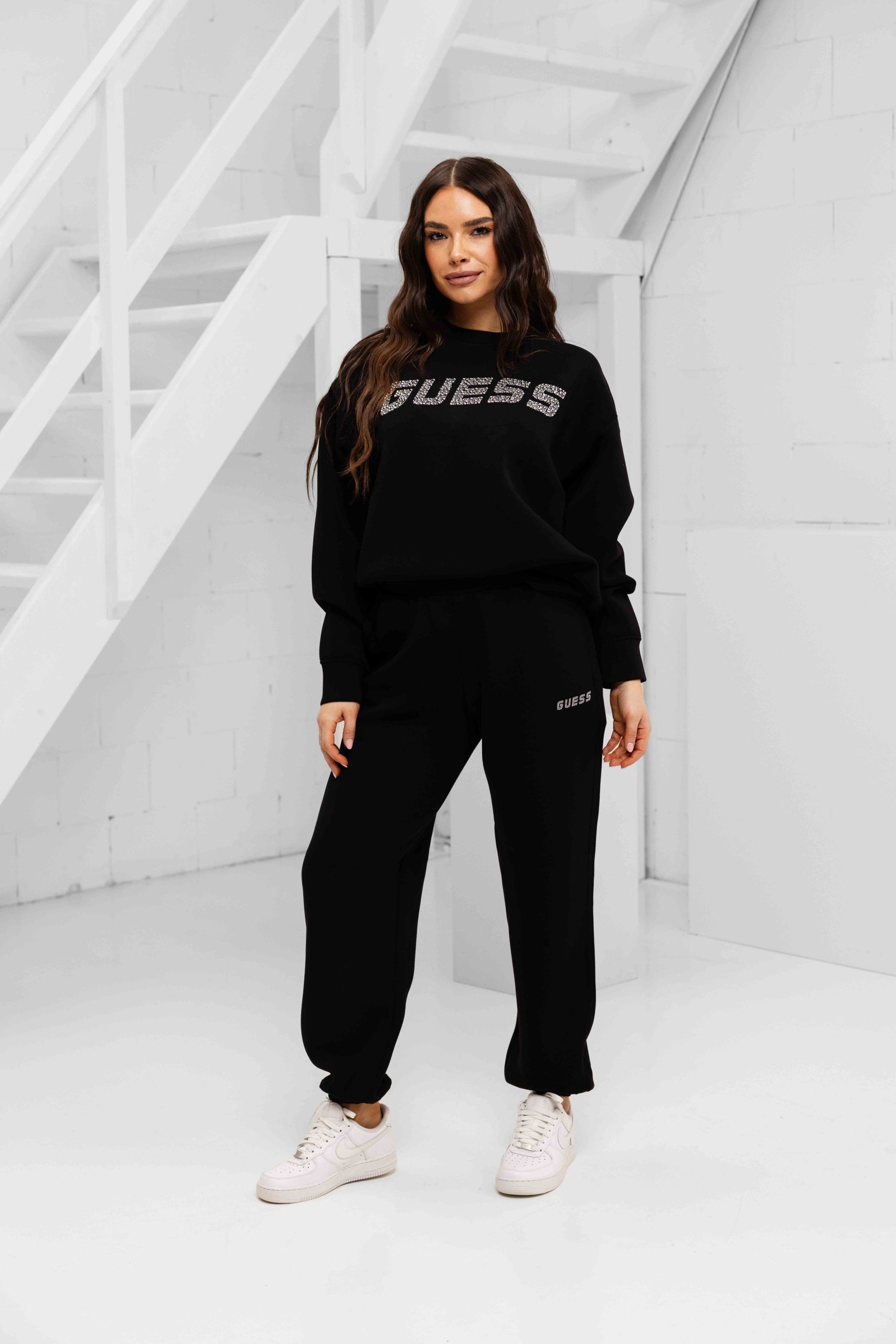 Guess Cecilia Trainingspak Dames Zwart