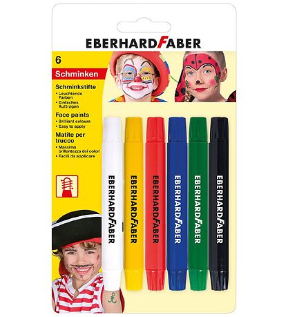 Eberhard Faber Kinderschminke - 6 Farben