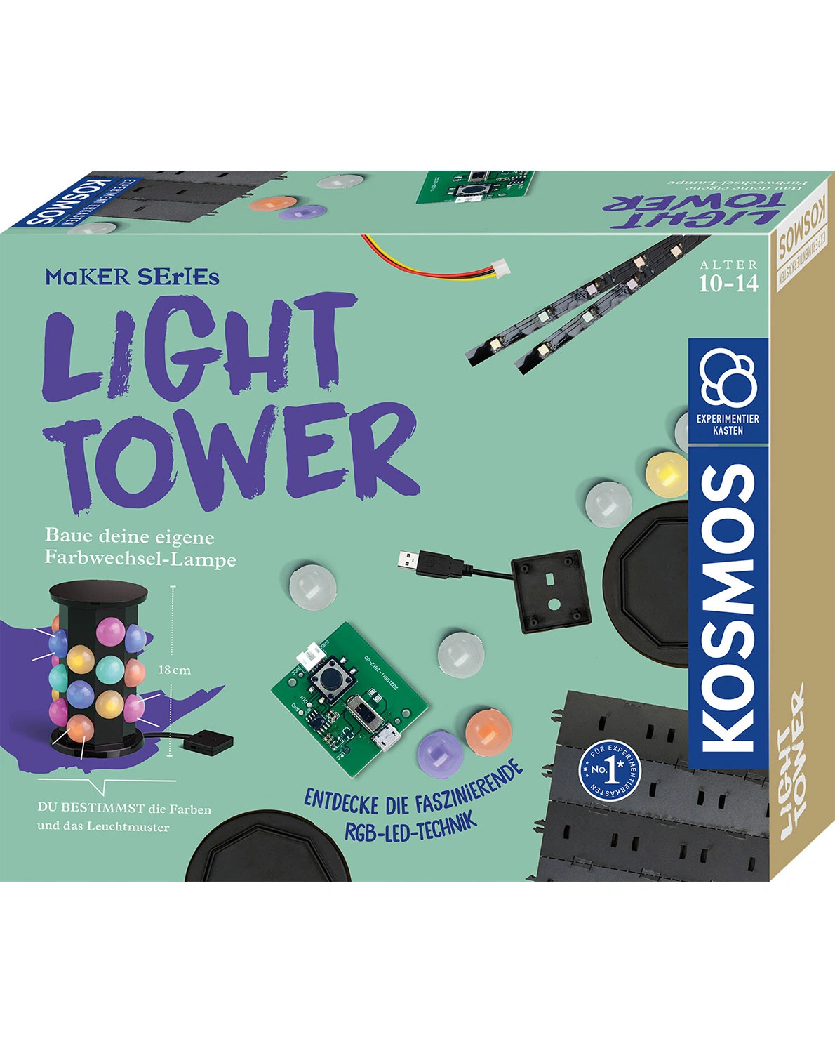 Bausatz LIGHT TOWER in bunt