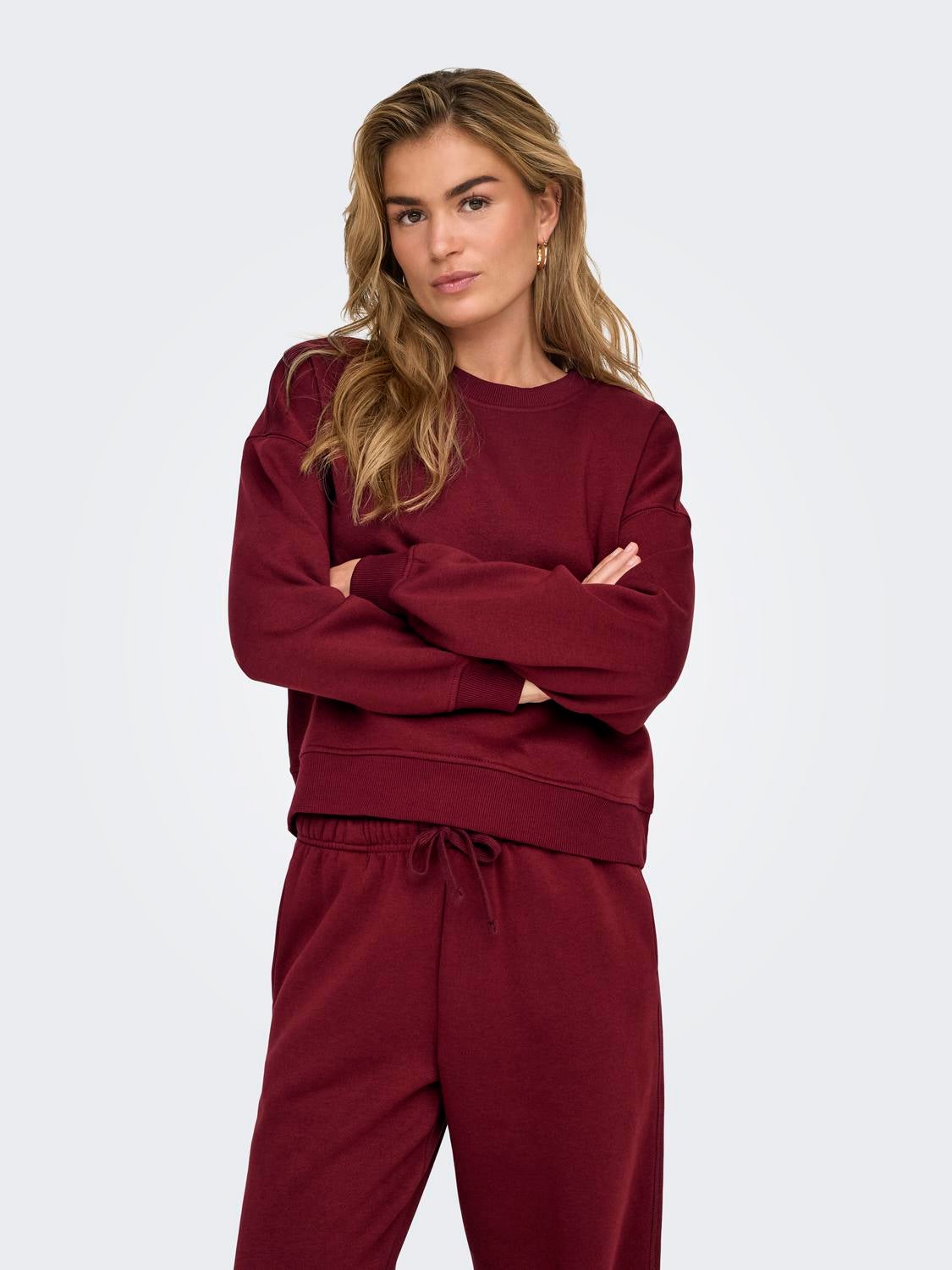ONLBEST Sweatshirt Cabernet