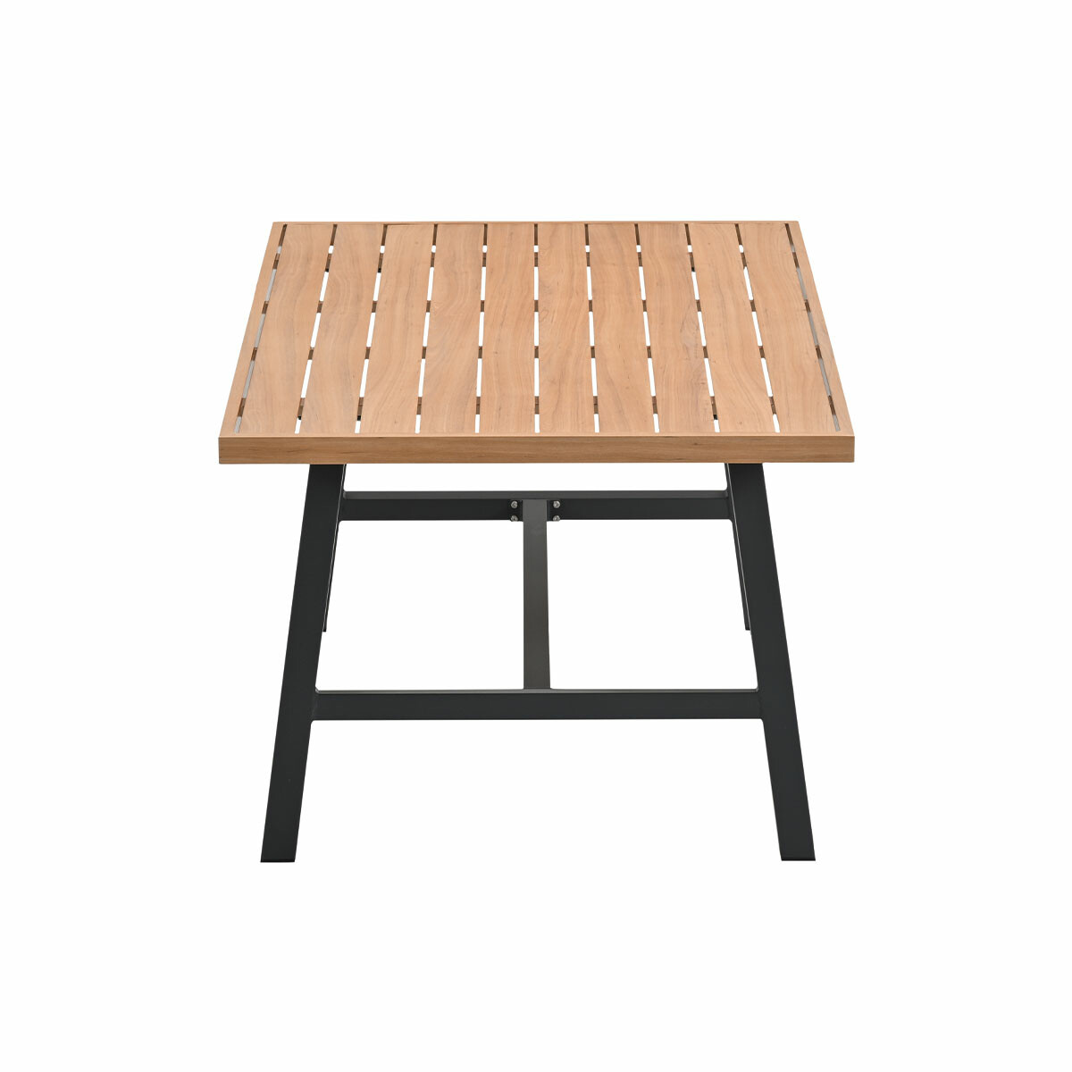 Garden impressions lissabon - light teak look lounge dining tafel