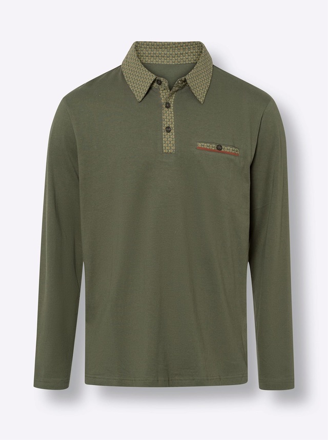 Classic Poloshirt »Langarm-Poloshirt«, 1 Stk.