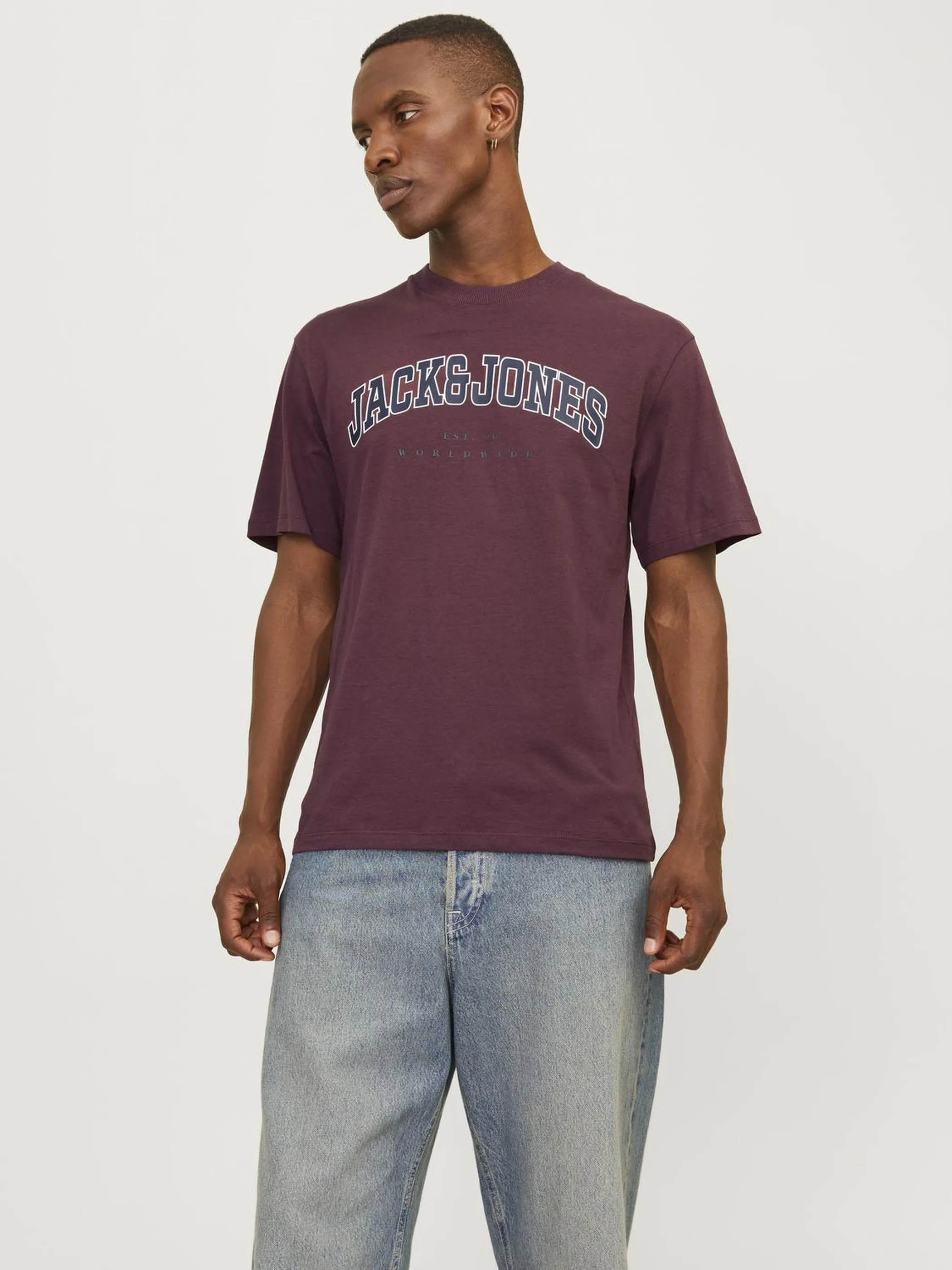 Jack&Jones JJECALEB VARSITY TEE T-Shirt