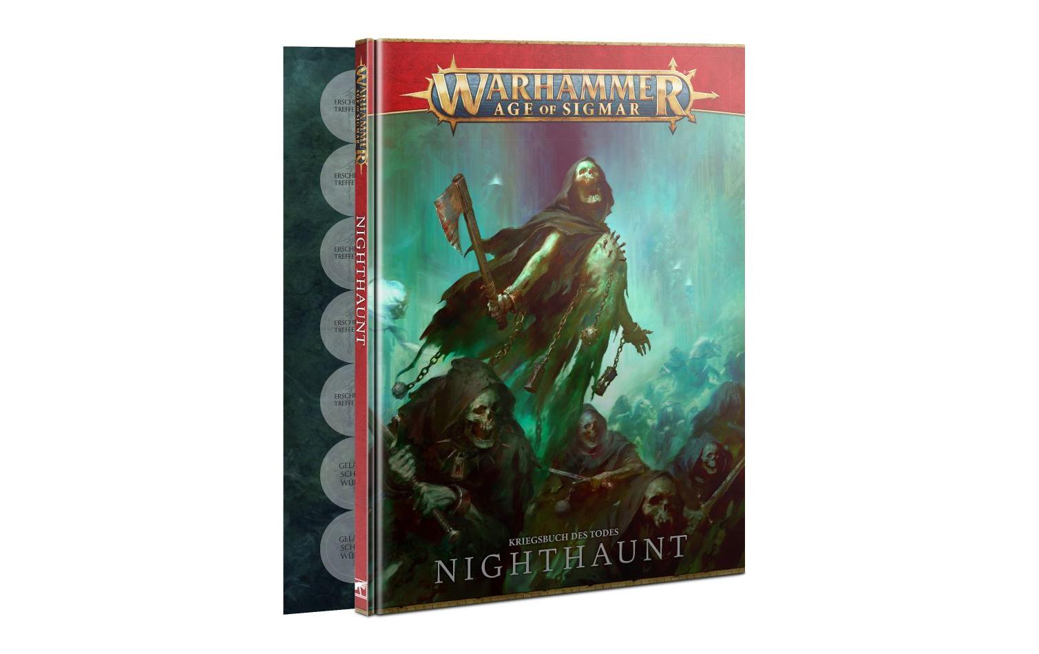 Buch Warhammer Age of Sigmar Battletome Nighthaunt, DEWarhammer Age of Sigmar Kriegsbuch des Todes – Deutsch