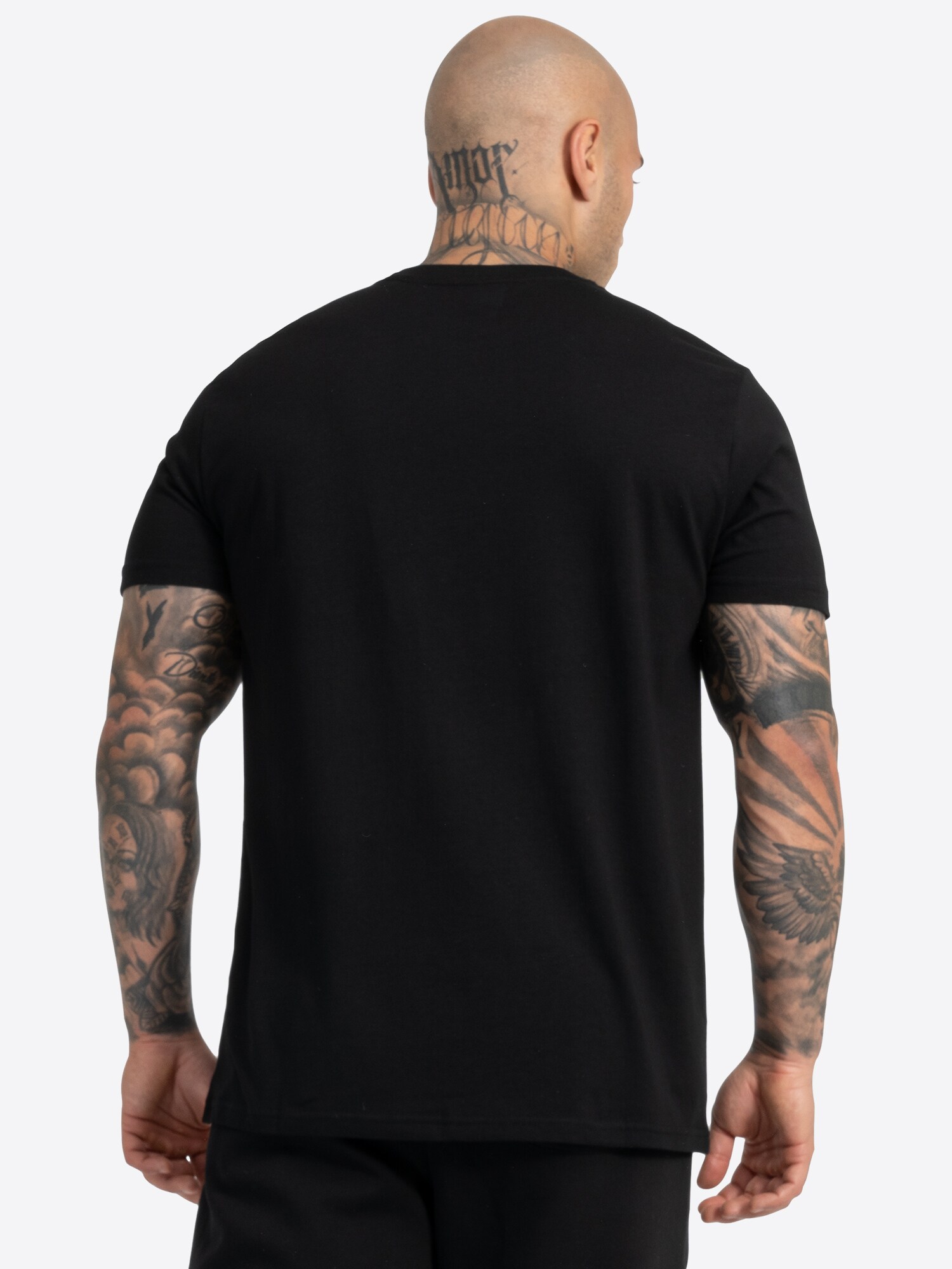 Lonsdale Herren T-Shirt normale Passform Doppelpack SUSSEX