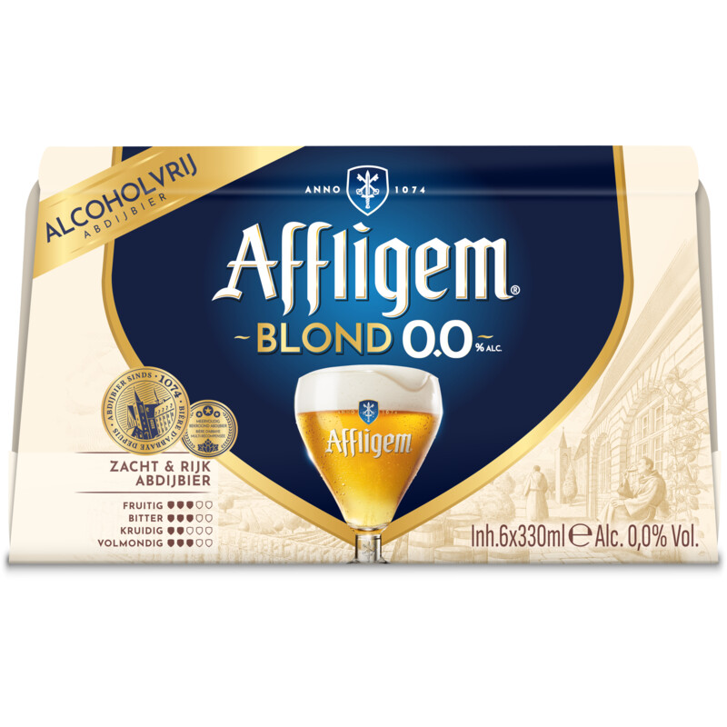 Affligem Blond 0.0 abdijbier 6-pack