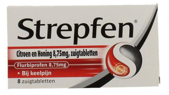 Strepfen Honing & Citroen 8,75mg8 zuigtabletten
