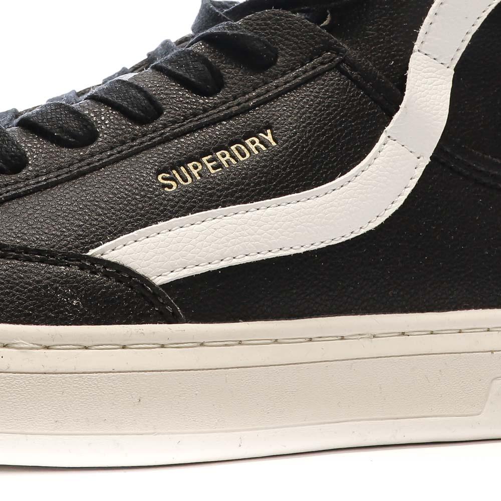 Superdry Baskets Montantes Noires Homme Superdry Lux Trainer