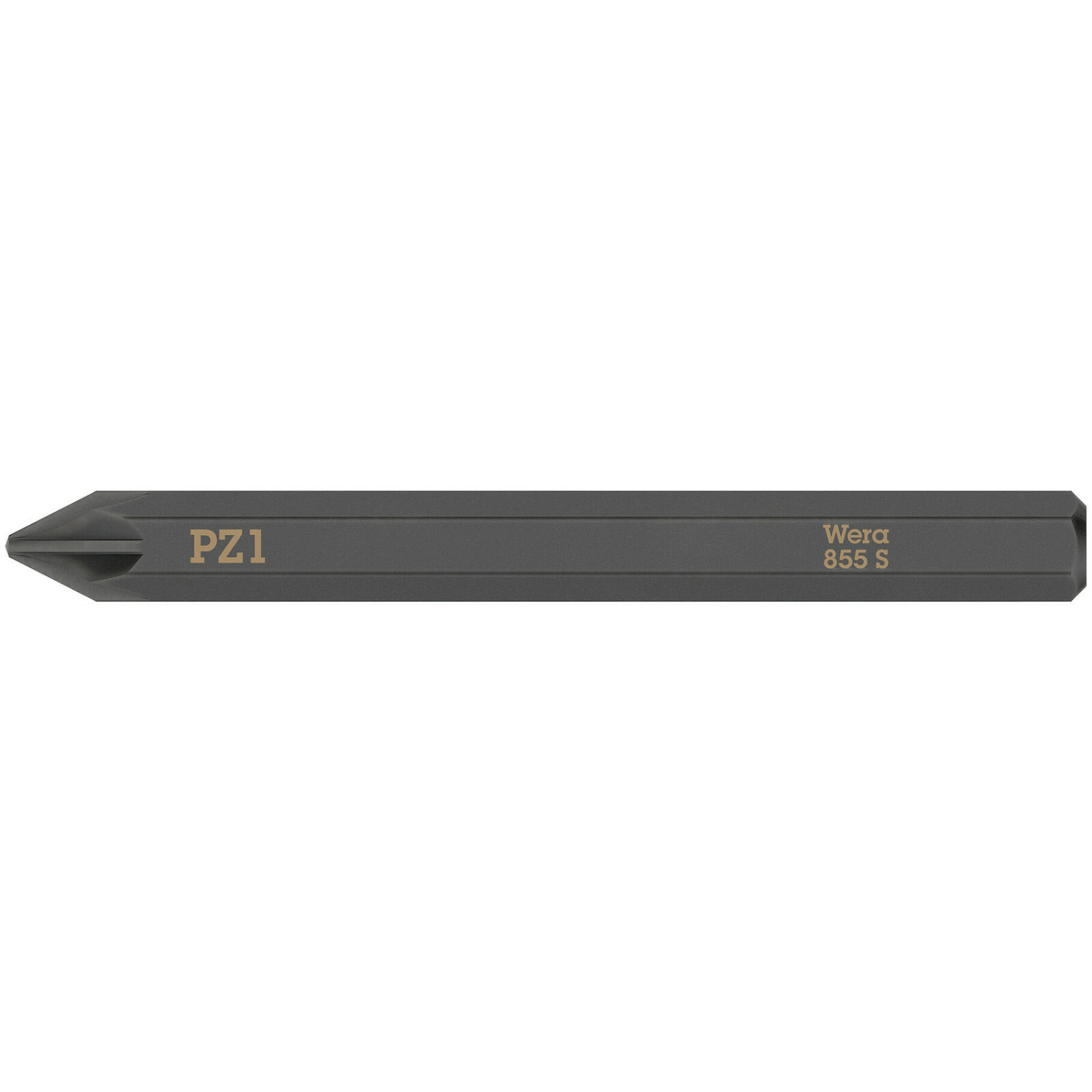 Wera 05018163001 855 S Pozidriv bits voor slagschroevendraaiers - PZ 1 x 70mm