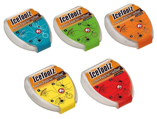 Kit de 6 Rustines autocollantes AirDam IceToolz 56P6