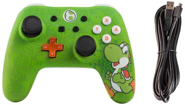 PowerA Nintendo Switch controller Yoshi edition
