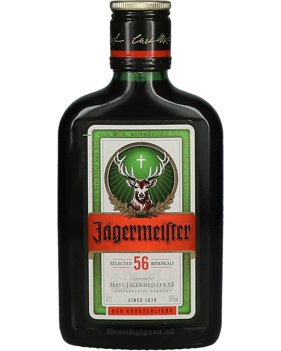Jagermeister Zakflacon 20 cl