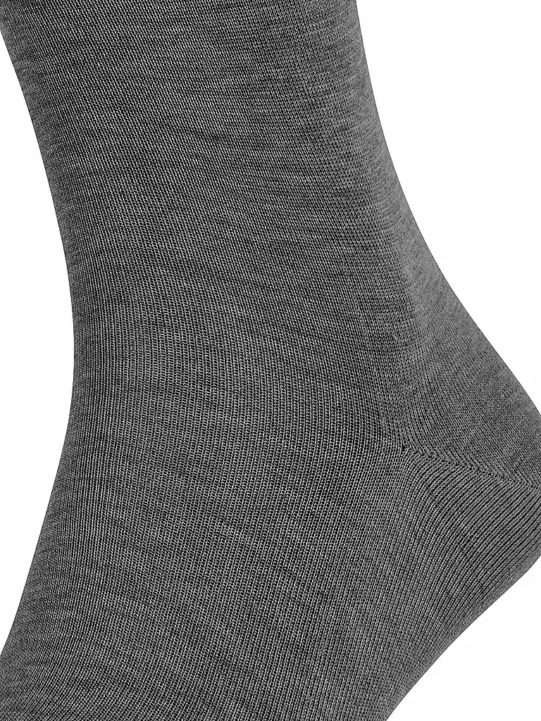 FALKE Socken TIAGO steel melange grau