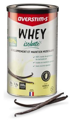 Boisson protéinée Overstims Whey Isolate Vanille - 300g