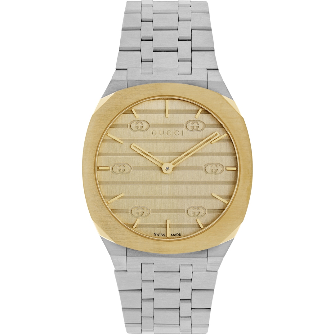 Gucci 25H Bicolor 34mm