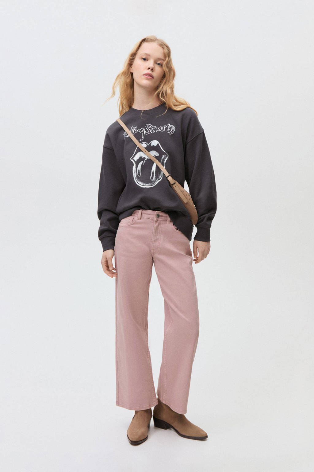 MANGO TEEN sweater antraciet
