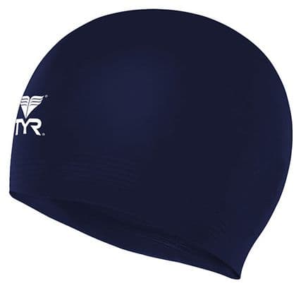 Bonnet de Bain Tyr Solid Latex Bleu Navy