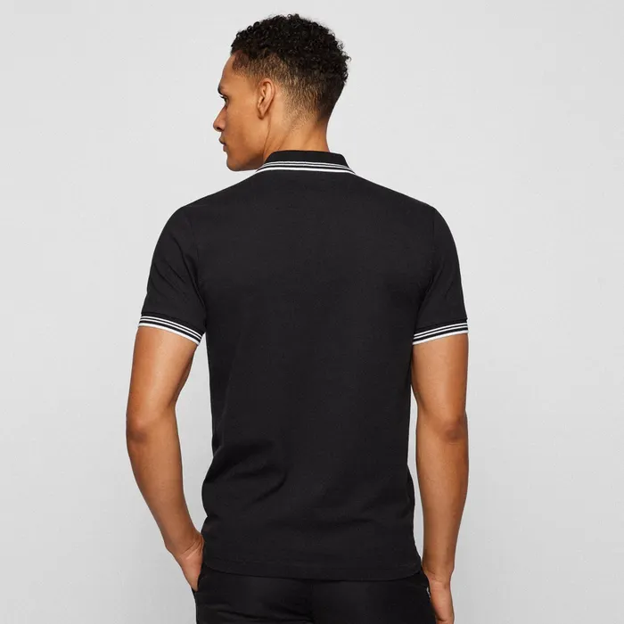 Boss Paul Curved Logo Polo Heren
