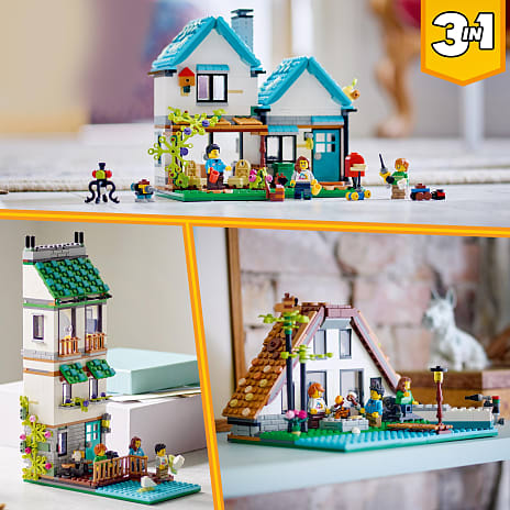 LEGO Creator 3-i-1 byggesæt Hyggeligt hus 31139