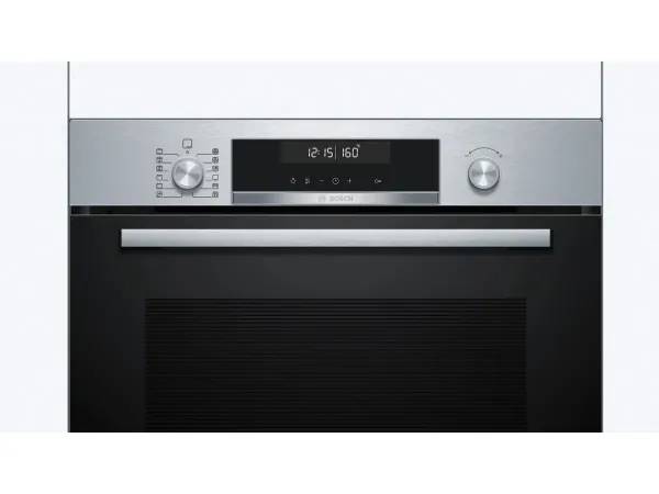 Bosch Serie | 6 HBG578BS3 - Ovn - til indbygning - niche - bredde: 56 cm - dybde: 55 cm - højde: 58.5 cm - med selv-rengøring - Klasse A  - rustfrit stål